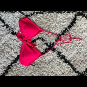 PINK NWOT AERIE BIKINI TOP